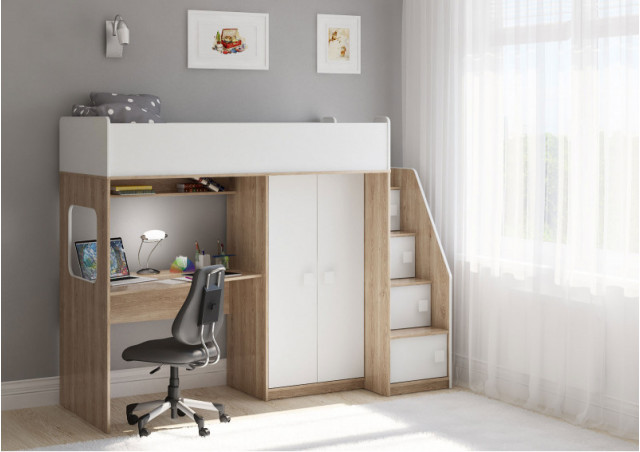 Кровать чердак Легенда A605.3 в наличии